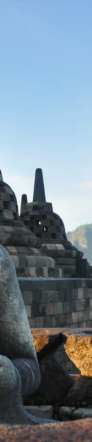 Borobudur, ein grandioses buddhistisches Meisterwerk